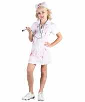 Zombie verpleegstertje meisjes pakje
